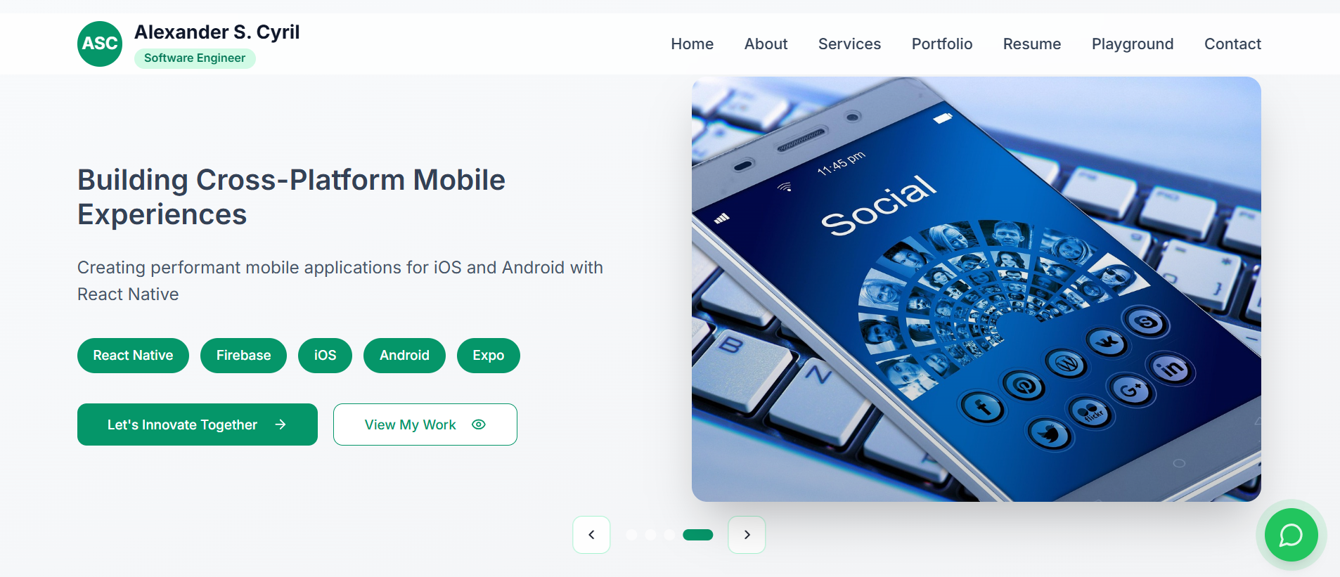 Modern Portfolio Website